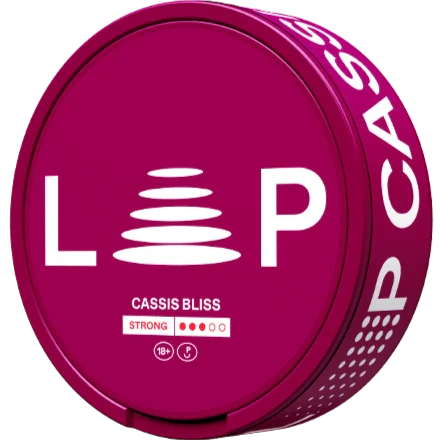 LOOP Cassis Bliss Strong-Nicotine Pouches-Gigasnus.com