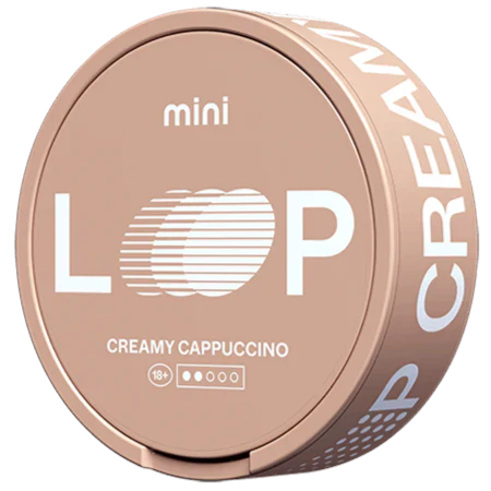 LOOP Creamy Cappuccino Mini-Nicotine Pouches-Gigasnus.com