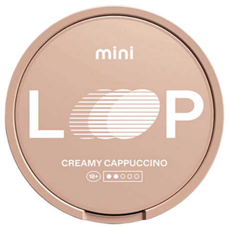 LOOP Creamy Cappuccino Mini-Nicotine Pouches-Gigasnus.com