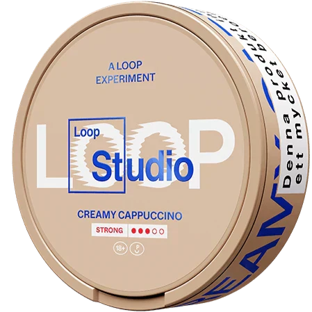 LOOP Creamy Cappuccino Strong-Nicotine Pouches-Gigasnus.com