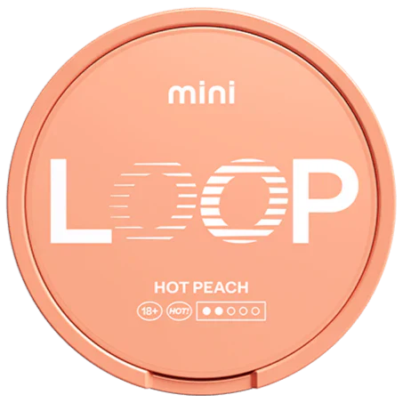 LOOP Hot Peach Mini-Nicotine Pouches-Gigasnus.com