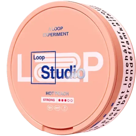 LOOP Hot Peach Strong-Nicotine Pouches-Gigasnus.com