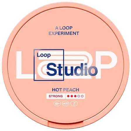 LOOP Hot Peach Strong-Nicotine Pouches-Gigasnus.com