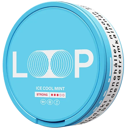 LOOP Ice Cool Mint Strong-Nicotine Pouches-Gigasnus.com