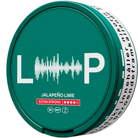 LOOP Jalapeno Lime Extra Strong-Nicotine Pouches-Gigasnus.com