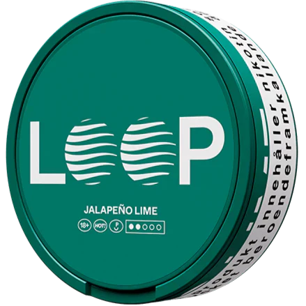 LOOP Jalapeno Lime Normal-Nicotine Pouches-Gigasnus.com