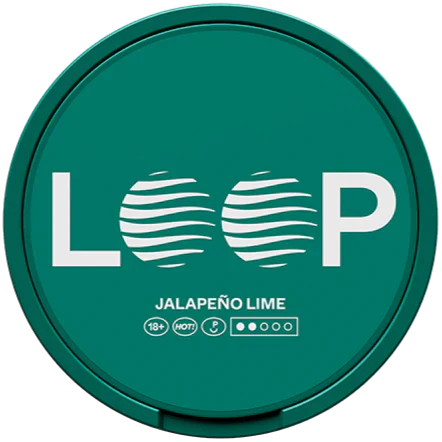 LOOP Jalapeno Lime Normal-Nicotine Pouches-Gigasnus.com