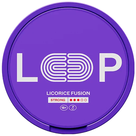 LOOP Licorice Fusion Strong-Nicotine Pouches-Gigasnus.com