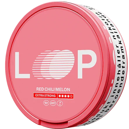 LOOP Red Chili Melon Extra Strong-Nicotine Pouches-Gigasnus.com
