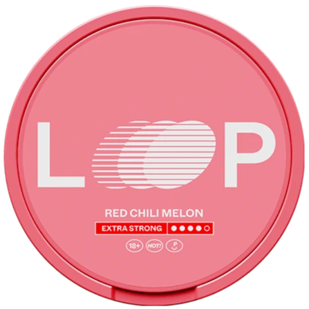 LOOP Red Chili Melon Extra Strong-Nicotine Pouches-Gigasnus.com