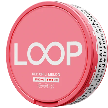 LOOP Red Chili Melon Strong-Nicotine Pouches-Gigasnus.com