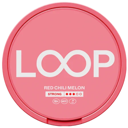 LOOP Red Chili Melon Strong-Nicotine Pouches-Gigasnus.com