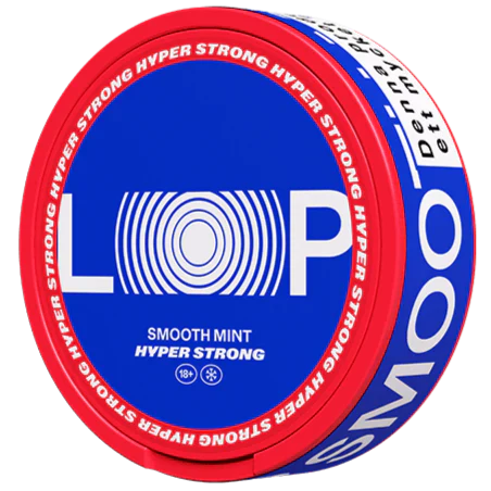 LOOP Smooth Mint Hyper Strong-Nicotine Pouches-Gigasnus.com