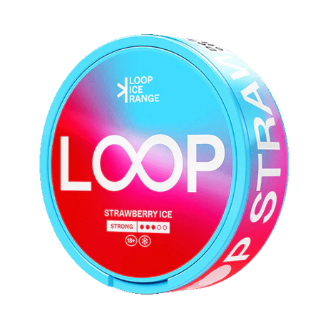 LOOP Strawberry Ice Strong-Nicotine Pouches-Gigasnus.com