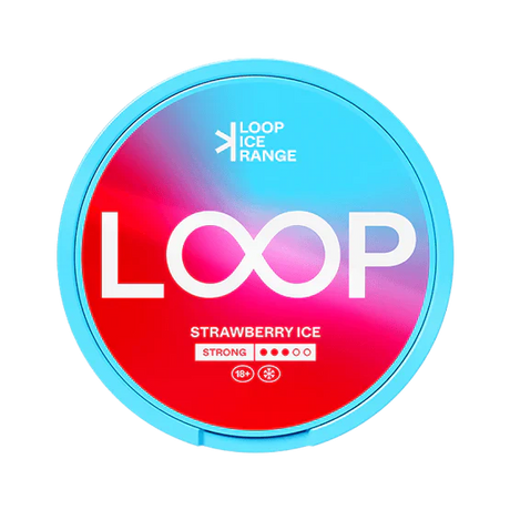 LOOP Strawberry Ice Strong-Nicotine Pouches-Gigasnus.com