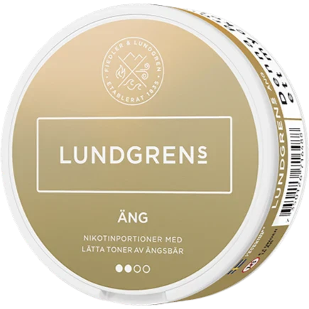 Lundgrens Äng All White-Nicotine Pouches-Gigasnus.com