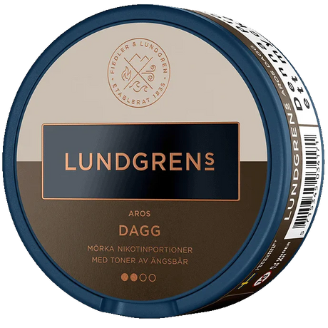 Lundgrens Aros Dagg-Nicotine Pouches-Gigasnus.com