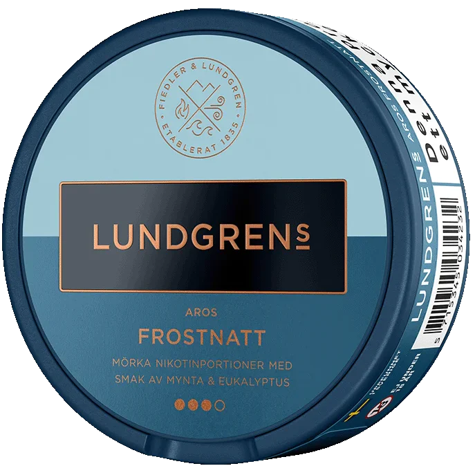 Lundgrens Aros Frostnatt-Nicotine Pouches-Gigasnus.com