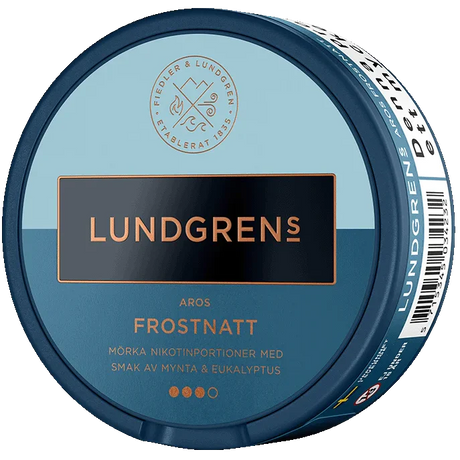 Lundgrens Aros Frostnatt-Nicotine Pouches-Gigasnus.com
