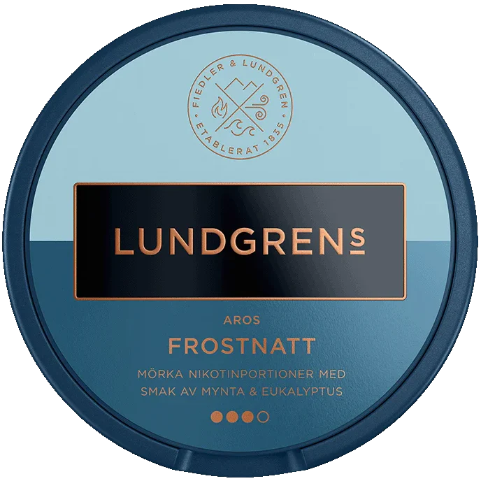 Lundgrens Aros Frostnatt-Nicotine Pouches-Gigasnus.com