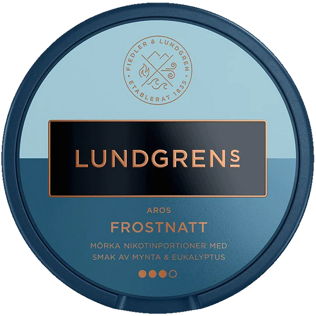Lundgrens Aros Frostnatt-Nicotine Pouches-Gigasnus.com