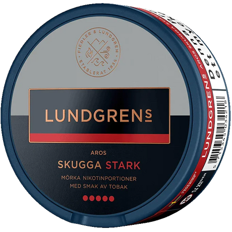 Lundgrens Aros Skugga Stark-Nicotine Pouches-Gigasnus.com