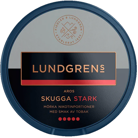 Lundgrens Aros Skugga Stark-Nicotine Pouches-Gigasnus.com
