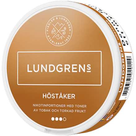Lundgrens Höståker All White-Nicotine Pouches-Gigasnus.com