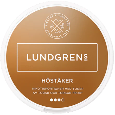 Lundgrens Höståker All White-Nicotine Pouches-Gigasnus.com