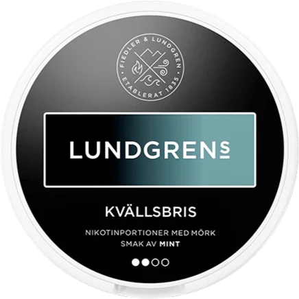 Lundgrens Kvällsbris All White-Nicotine Pouches-Gigasnus.com