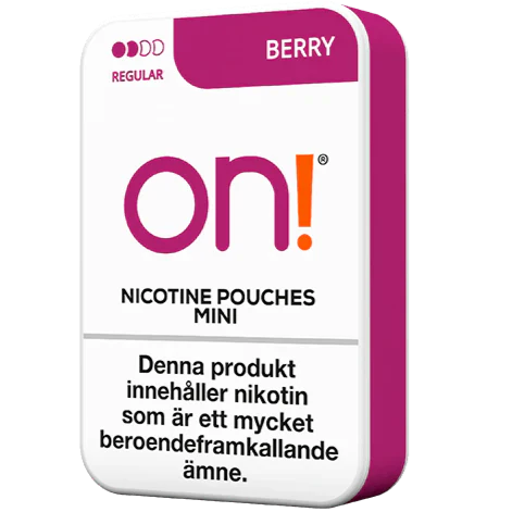 On! Berry 3mg-Nicotine Pouches-Gigasnus.com