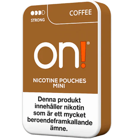 On! Coffee 6mg-Nicotine Pouches-Gigasnus.com