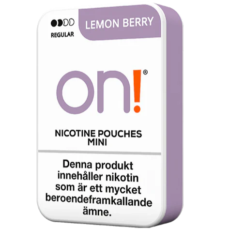 On! Lemon Berry 3mg-Nicotine Pouches-Gigasnus.com