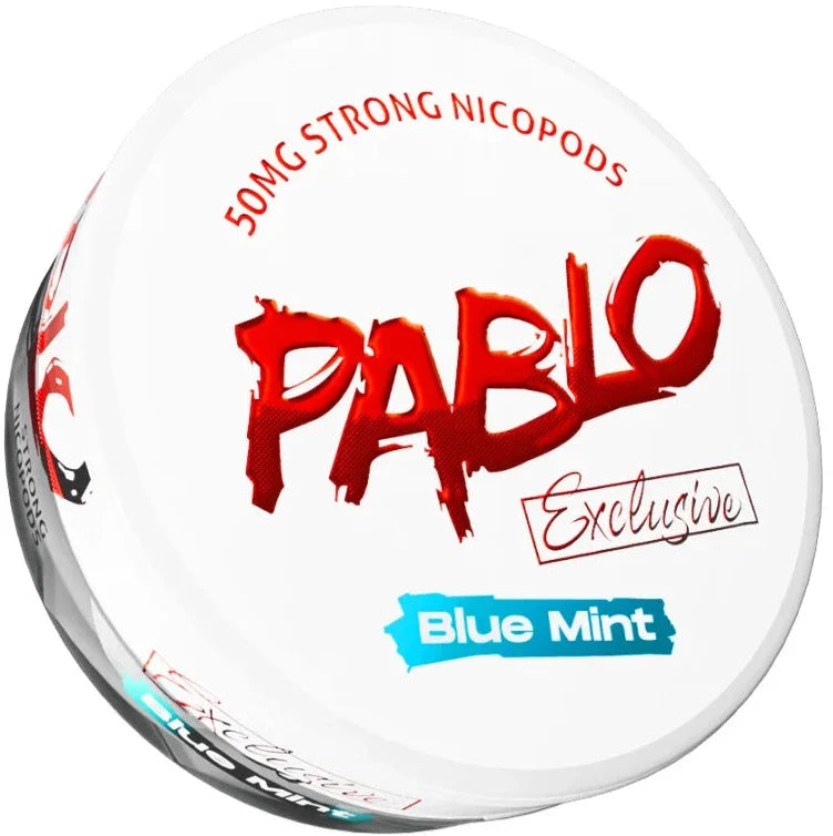 Pablo Exclusive Blue Mint-Nicotine Pouches-Gigasnus.com