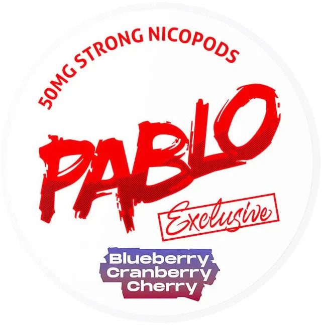 Pablo Exclusive Blueberry Cranberry Cherry-Nicotine Pouches-Gigasnus.com