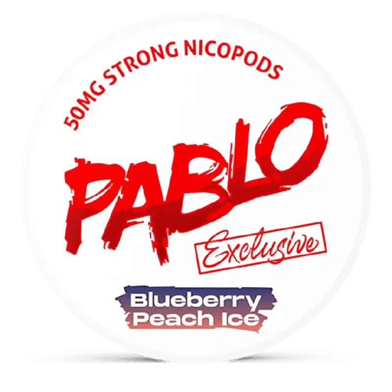 Pablo Exclusive Blueberry Peach Ice