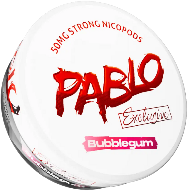 Pablo Exclusive Bubblegum-Nicotine Pouches-Gigasnus.com