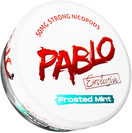Pablo Exclusive Frosted Mint-Nicotine Pouches-Gigasnus.com