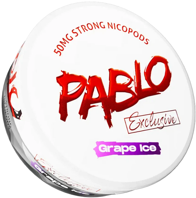 Pablo Exclusive Grape Ice-Nicotine Pouches-Gigasnus.com