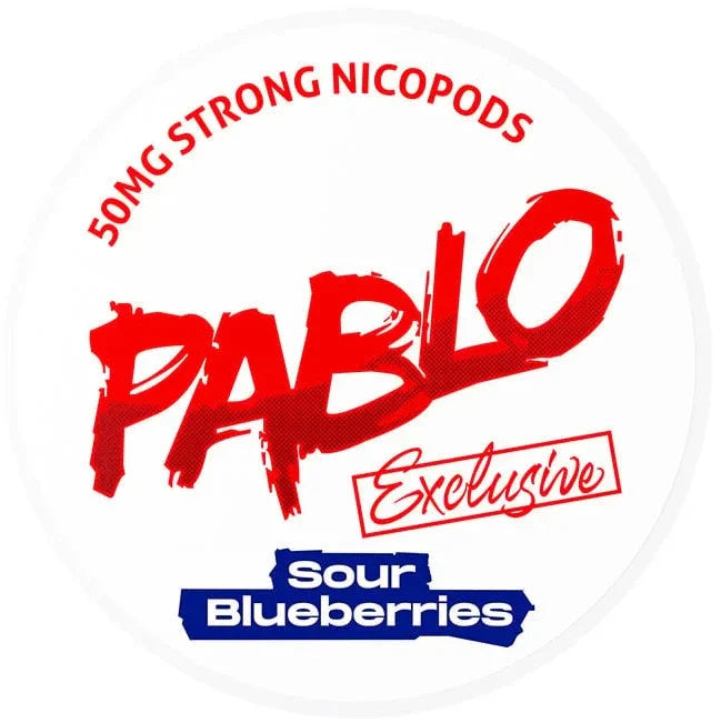 Pablo Exclusive Sour Blueberries-Nicotine Pouches-Gigasnus.com