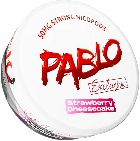 Pablo Exclusive Strawberry Cheesecake-Nicotine Pouches-Gigasnus.com