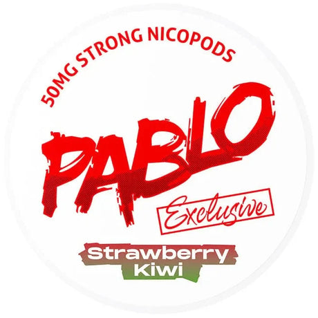 Pablo Exclusive Strawberry Kiwi-Nicotine Pouches-Gigasnus.com