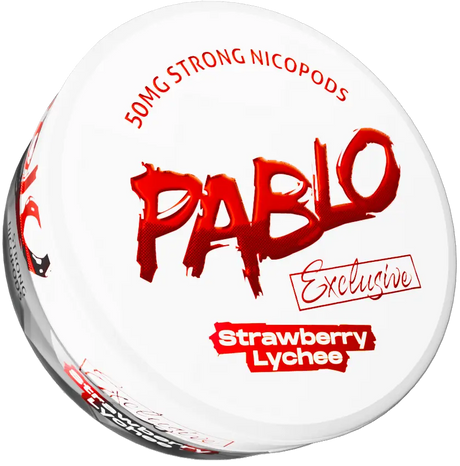 Pablo Exclusive Strawberry Lychee-Nicotine Pouches-Gigasnus.com