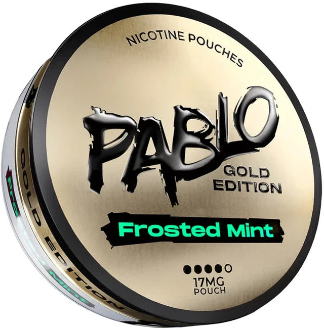 Pablo Gold Edition Frosted Mint-Nicotine Pouches-Gigasnus.com