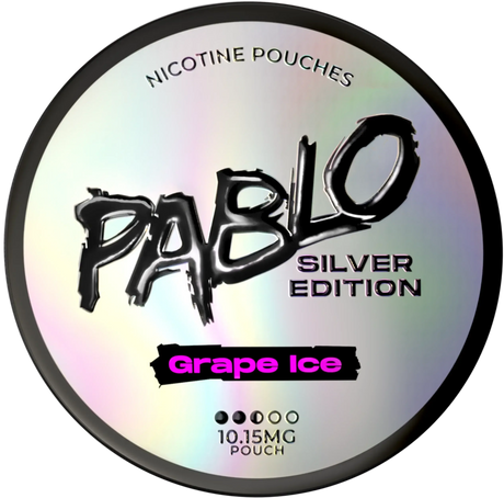 Pablo Silver Grape Ice-Nicotine Pouches-Gigasnus.com