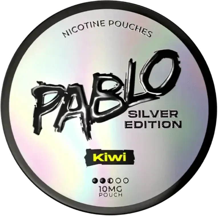 Pablo Silver Kiwi-Nicotine Pouches-Gigasnus.com