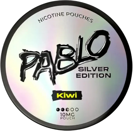 Pablo Silver Kiwi-Nicotine Pouches-Gigasnus.com