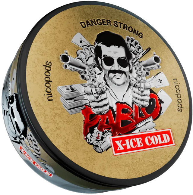 Pablo X Ice Cold-Nicotine Free Pouches-Gigasnus.com
