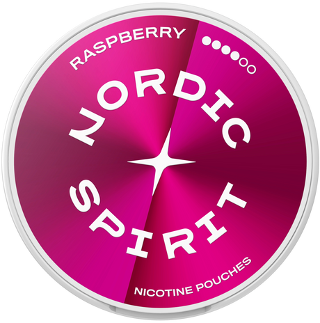 Nordic Spirit Raspberry X-Strong-Nicotine Pouches-Gigasnus.com