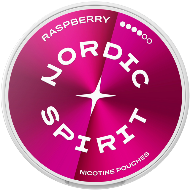 Nordic Spirit Raspberry X-Strong-Nicotine Pouches-Gigasnus.com